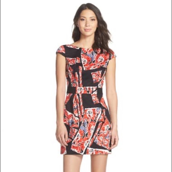 French Connection Riot Rose Dress - Picture 2 of 5